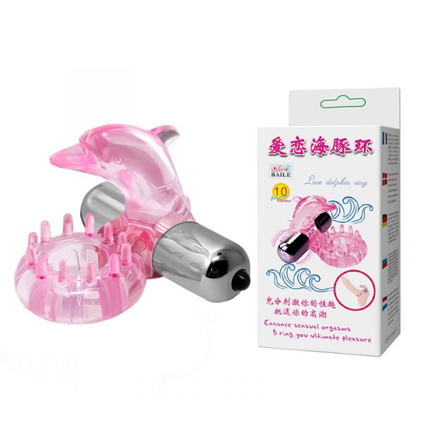 Anillo Vibrador Delfín
