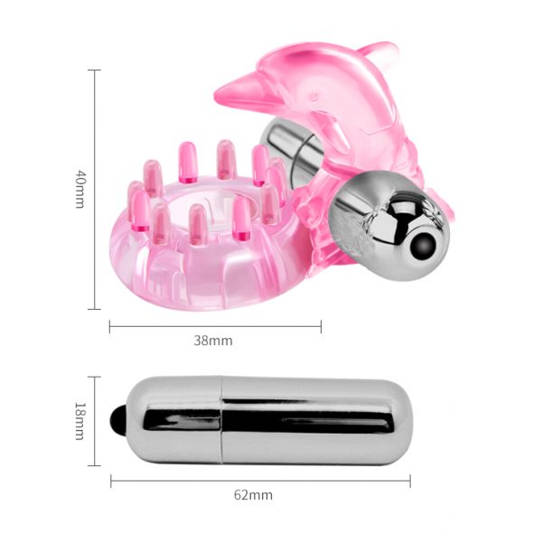 Anillo Vibrador Delfín - Imagen 3