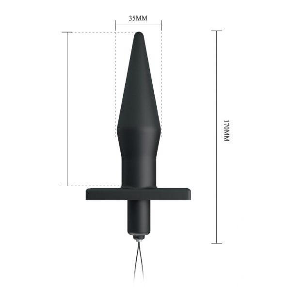 Vibrador Inalámbrico Anal Butt Plug - Imagen 3
