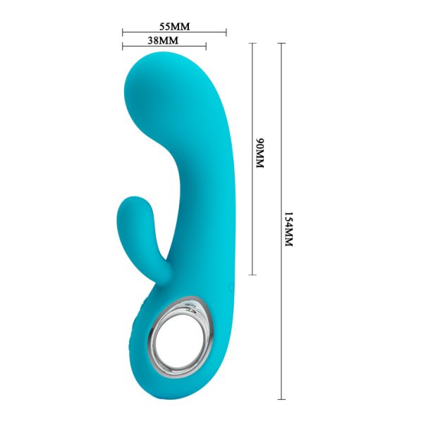Vibrador Conejo Recargable “Chris” - Imagen 3