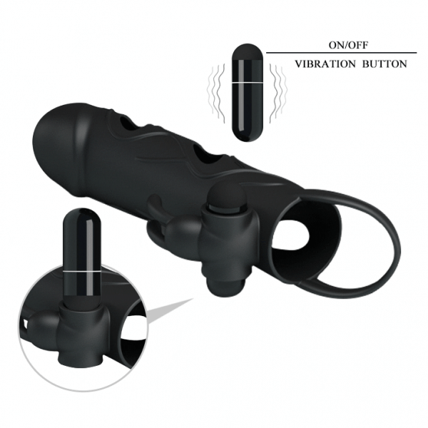 Extensión con Doble Vibrador 14 cm - Imagen 7