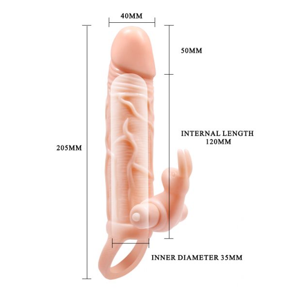 Extensión con Doble Vibrador 17 cm - Imagen 7