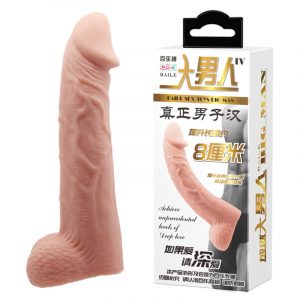 Extensión con testículos de 21cm