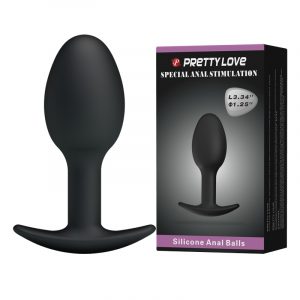 Plug Anal con Pesa Vibradora