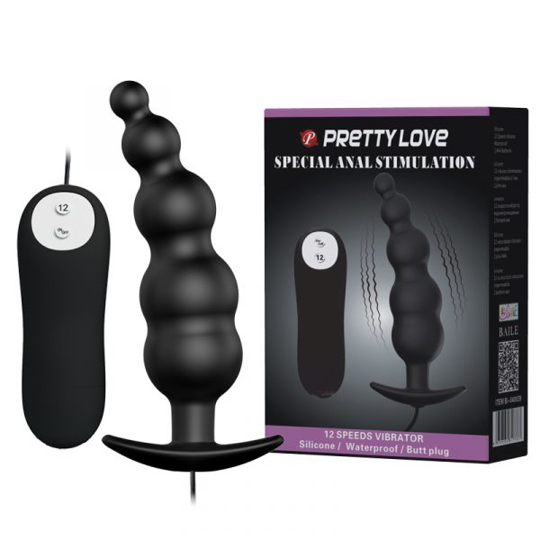 Vibrador Dilatador Anal 12cm