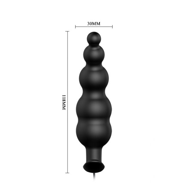Vibrador Dilatador Anal 12cm - Imagen 4