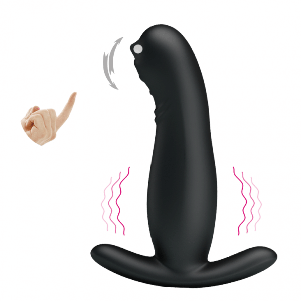 Vibrador Masajeador Prostático Recargable 13 cm - Imagen 5