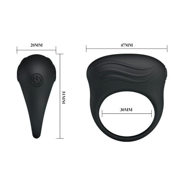 Anillo Vibrador de Goma Medica Bertram - Imagen 6