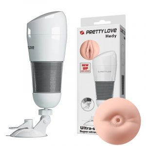 Masturbador Vibrador Anal “Hedy” con Soporte