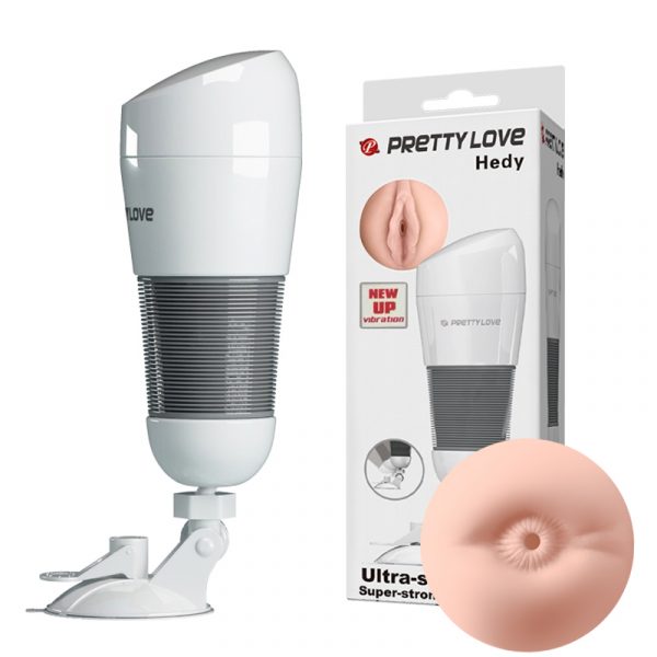 Masturbador Vibrador Anal “Hedy” con Soporte