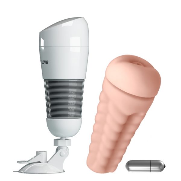 Masturbador Vibrador Anal “Hedy” con Soporte - Imagen 3