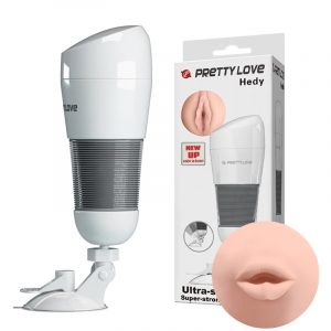 Masturbador Vibrador Bucal “Hedy” con Soporte