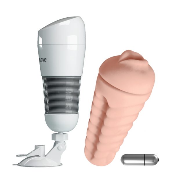 Masturbador Vibrador Bucal “Hedy” con Soporte - Imagen 3