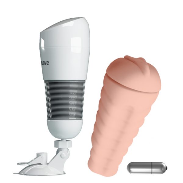 Masturbador Vibrador Vaginal “Hedy” con Soporte - Imagen 3