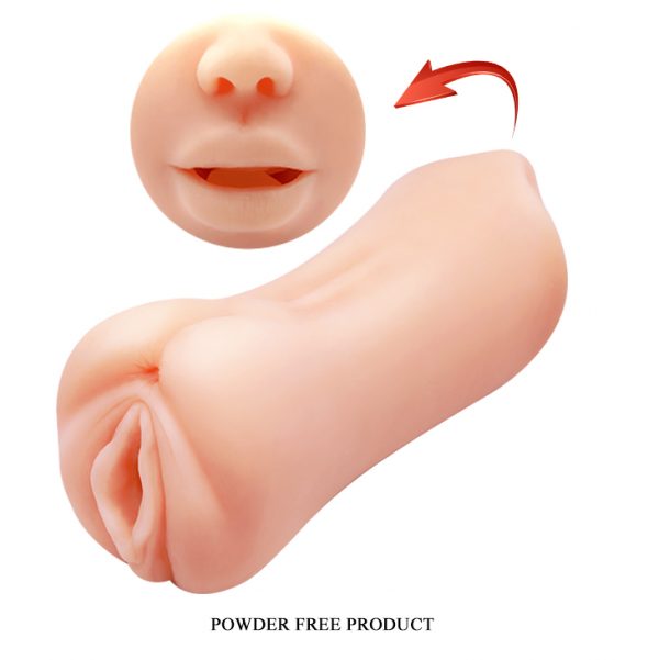 Masturbador Doble Bucal y Vaginal “Gemini” - Imagen 2