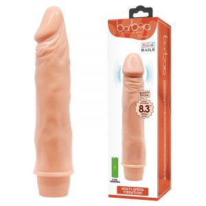 Vibrador Realista de 21cm con Cabeza Puntiaguda