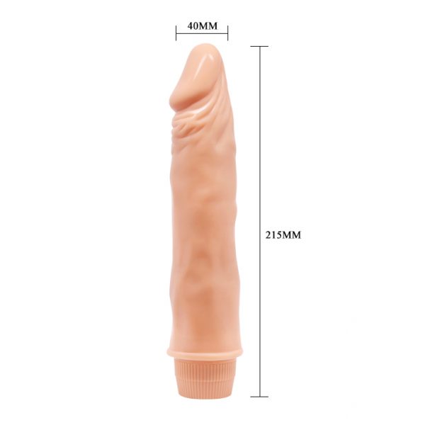 Vibrador Realista de 21cm con Cabeza Puntiaguda - Imagen 4