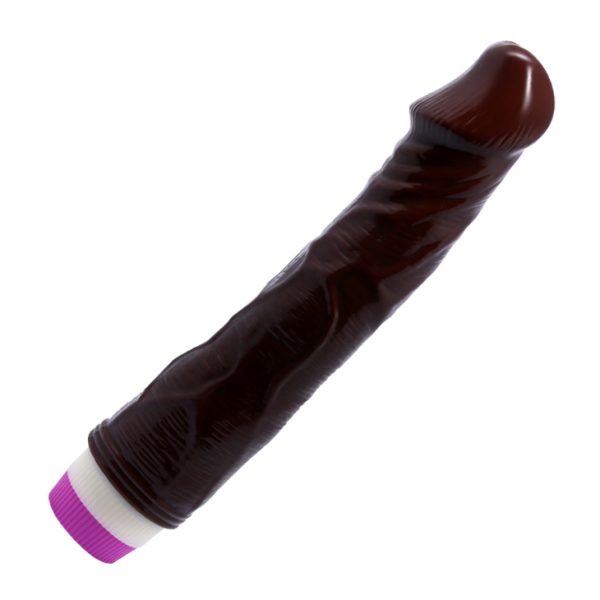 Vibrador Realista de 23cm Café - Imagen 2