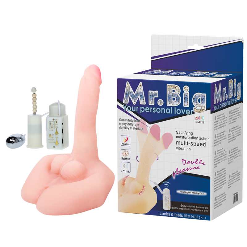 Vibrador Realista con Rotación y Gemidos Reales