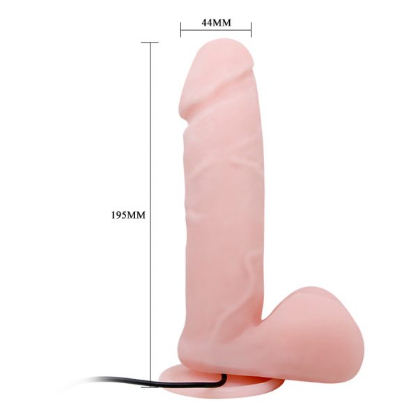 Vibrador Realista con Testículos “Oliver” - Imagen 3