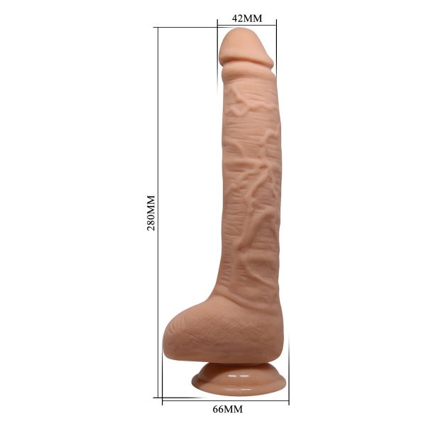 Consolador Realista con Testículos 27cm - Imagen 7