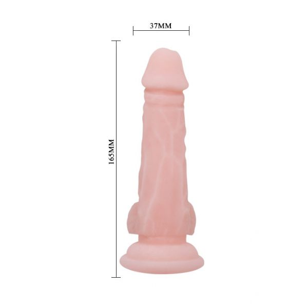 Consolador Realista de 16 cm con Testículos - Imagen 4