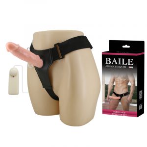 Arnés hueco con Vibrador Realista 18 cm