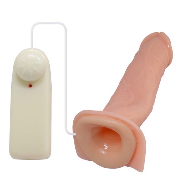 Arnés hueco con Vibrador Realista 18 cm - Imagen 4