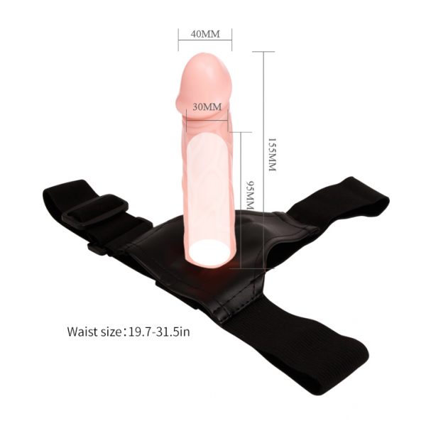 Arnés hueco con Consolador Realista 16 cm - Imagen 5