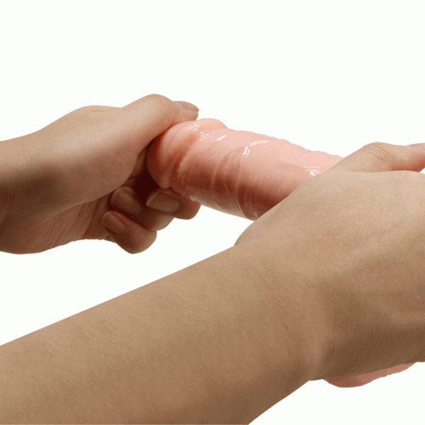 Arnés y Consolador Realista con Testículos 18 cm - Imagen 6