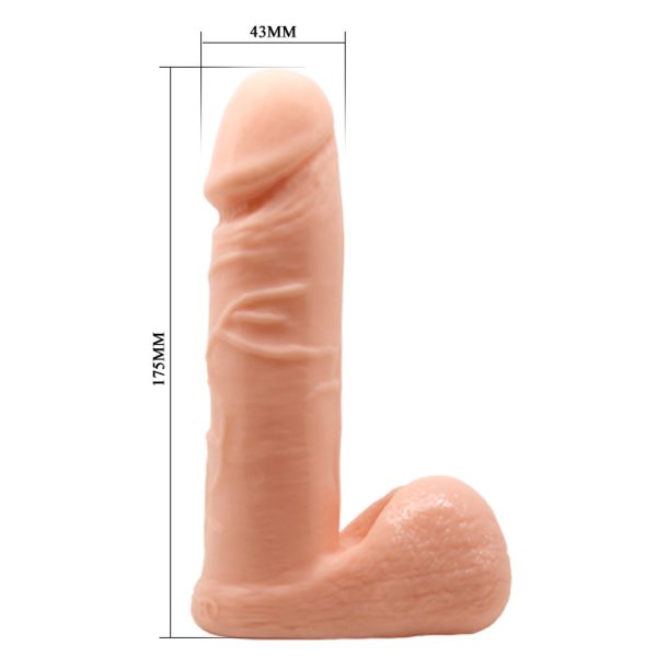 Arnés y Consolador Realista con Testículos 18 cm - Imagen 9
