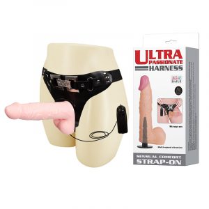 Arnés con Vibrador Realista 17 cm Gama Alta