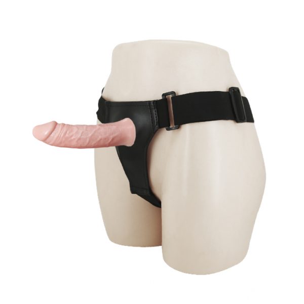 Arnés hueco con Vibrador Realista 16 cm - Imagen 6