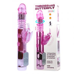 Vibrador Conejo Doble Función Recargable