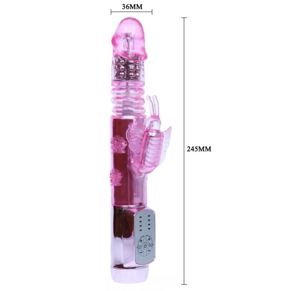 Vibrador Conejo Doble Función Recargable - Imagen 5