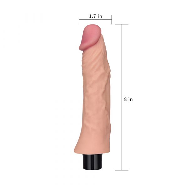 Vibrador Real Softee Super Realista de 20cm - Imagen 2