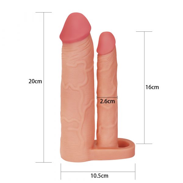 Extensión con Doble Penetración Pleasure X-Tender - Imagen 2