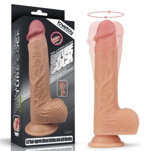 Vibrador Super Realista con Rotación Recargable “Liam”