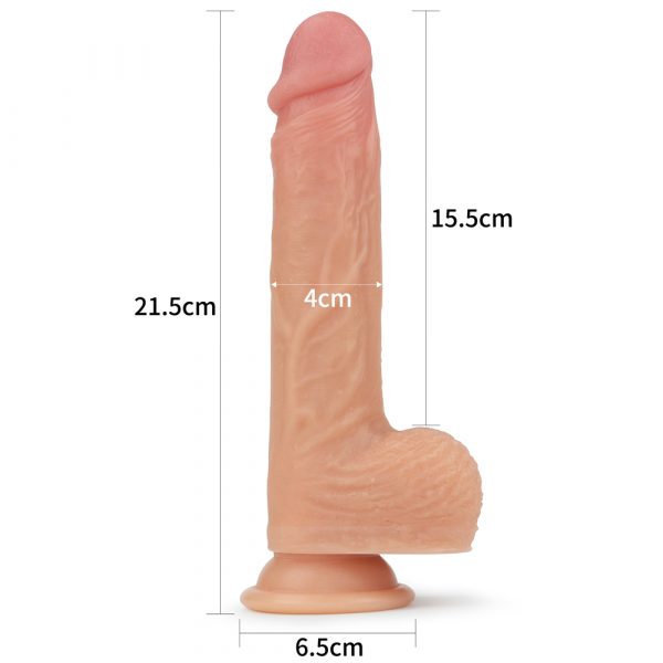 Vibrador Super Realista con Rotación Recargable “Liam” - Imagen 5