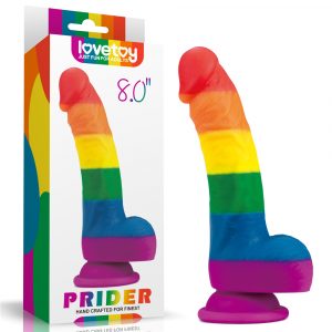 Consolador de 20cm “Orgullo LGBTQ+”