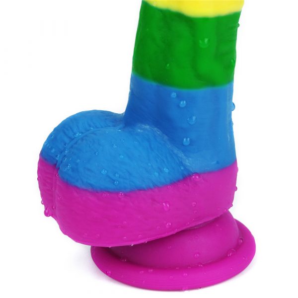 Consolador de 20cm “Orgullo LGBTQ+” - Imagen 3