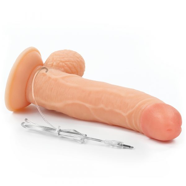 Arnés con consolador vibrador de 22 cm - Imagen 14