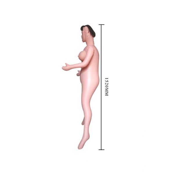 Muñeca Inflable Realista Con 3 Orificios - Imagen 3