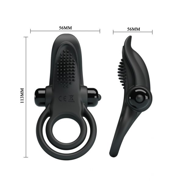Anillo Vibrador Tipo Lengua - Imagen 5