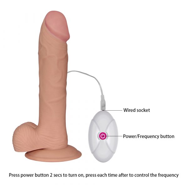 Vibrador “Super Realista” de 22cm - Imagen 3