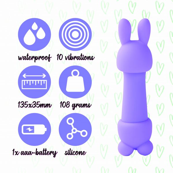 Vibrador Portátil Mister Bunny - Imagen 3