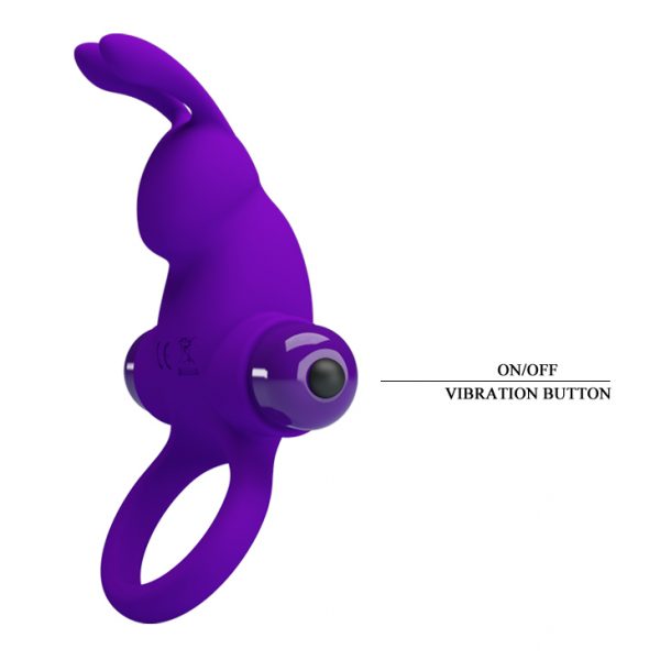 Anillo Vibrador Conejo Clitorial - Imagen 4