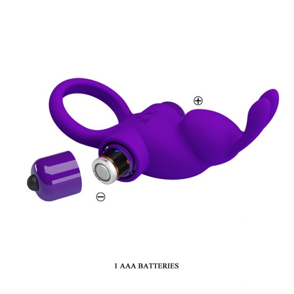 Anillo Vibrador Conejo Clitorial - Imagen 3
