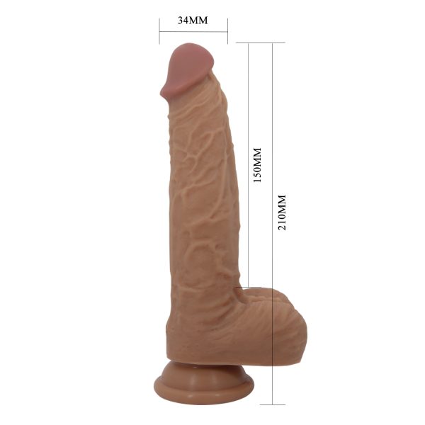 Vibrador Super Realista Autopenetrable Inalámbrico “Jonathan” - Imagen 3