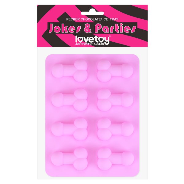 Molde para Chocolates y Hielo en Forma de Pene “Pecker”